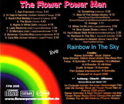 CD 2 - Rainbow In The Sky live 2008